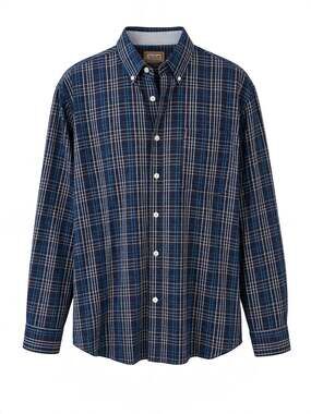 Men's C.E. Schmidt Workwear Long Sleeve Button Down Shirt Size XL Plaid